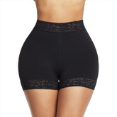 Figurformende Shorts - Schwarz